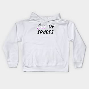 Ace of Spades Asexual Kids Hoodie